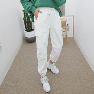 Plus Size Baggy-fit Cargo Pants