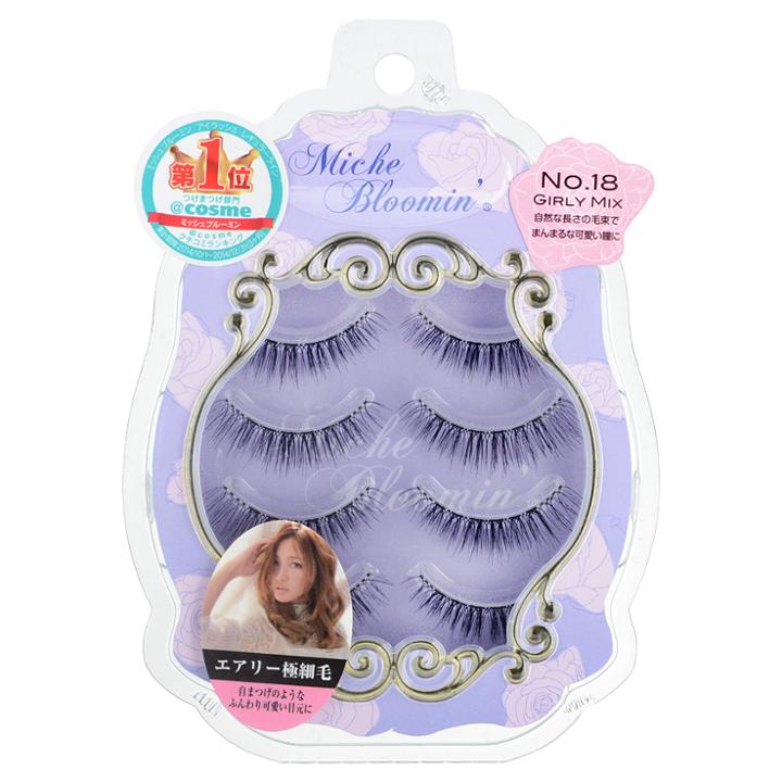 Eyelash (#18 Girly Mix) 4 Pairs