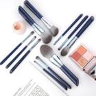 Set Of 11: Makeup Brush Set Of 11 - Blue - One Size