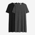 Round Neck T-shirt Dress