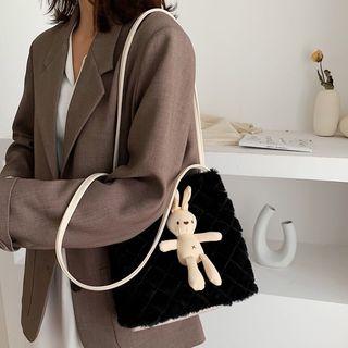 Furry Rabbit Tote Bag