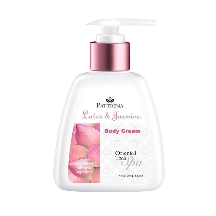Pattrena - Oriental Thai Spa Body Cream Lotus & Jasmine 250g
