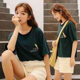 Rocket Printed Short-sleeve T-shirt