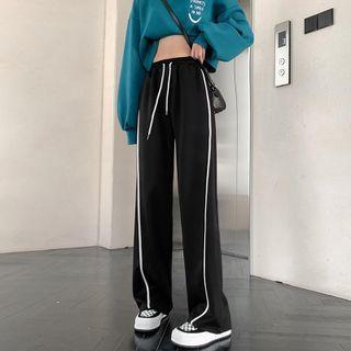 Striped Wide Leg Pants (various Designs)