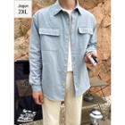 Flap-pockets Loose-fit Shirt