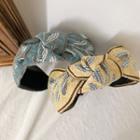 Leaf Embroidered Headband