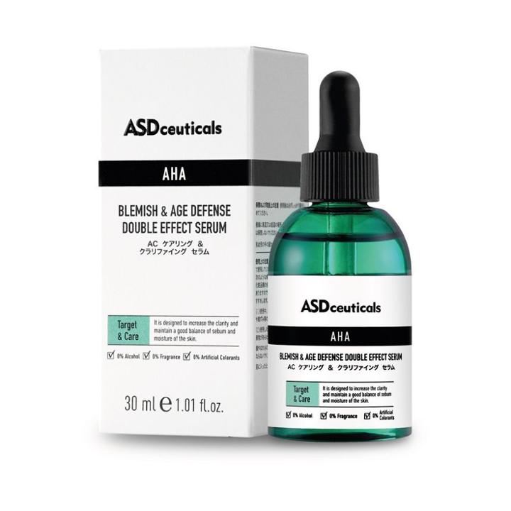 Asd Ceuticals - Aha Blemish & Age Defense Double Effect Serum 30ml