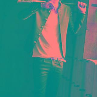 Stand Collar Button-up Jacket