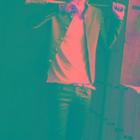 Stand Collar Button-up Jacket