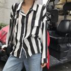 Striped Duo-pocket Shirt