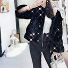 Faux-fur Open Front Jacket
