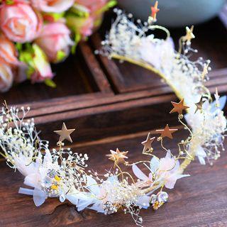 Wedding Star Floral Hair Band