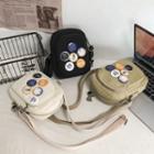Plain Crossbody Bag / Charm / Badge / Set