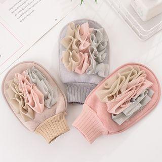 Double-sided Bath Gloves Random - One Size