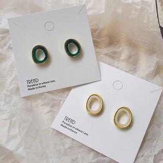 Retro Irregular Hoop Earring