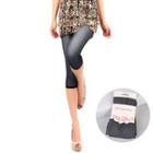 Capri Leggings B79741 - Dark Denim Blue - One Size