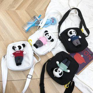 Panda Detail Crossbody Bag