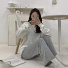 Soft-touch Wide Lounge Pants
