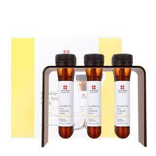 Leaders - Insolution First Ampoule Mask Set - 2 Types Wrinkle-tox