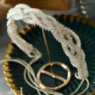 Wedding Head Band White - One Size