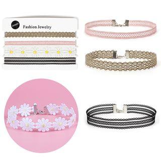 Set: Lace Choker (various Designs)