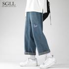 Logo Straight-leg Jeans