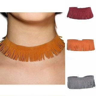 Fringed Choker