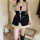 Two-tone Slim-fit Jacket