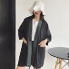 Embroidered Loose-fit Light Jacket