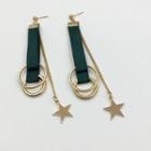 Fabric Drop Earring