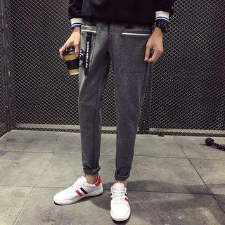 Lettering Tapered Sweatpants