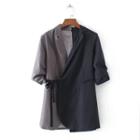 Wrapped Panel Blazer