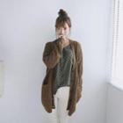 Chunky Knit Long Cardigan