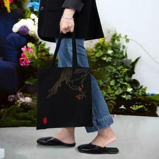 Canvas Tote Bag Diy Embroidery Kit