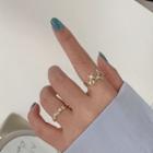 Cz Star Ring 1 Pc - Cz Star Ring - Gold - One Size
