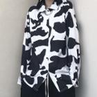 Cow Print Long Sleeve Shirt