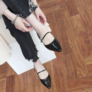 Mary Jane Sling-back Flats