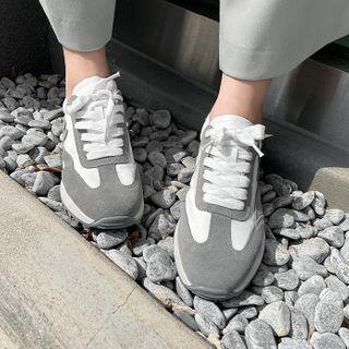 Two-tone Running Sneakers