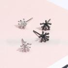 925 Sterling Silver Dandelion Ear Stud