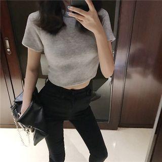 Short-sleeve Fleece T-shirt