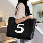 Set: Number 5 Tote Bag + Clutch