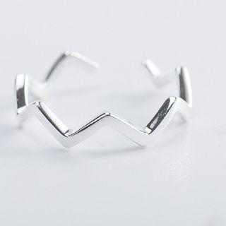 Zig Zag Open Ring