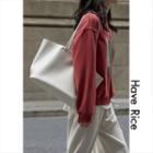 Plain Faux Leather Bag