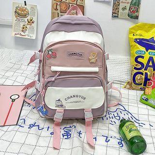 Set: Lettering Backpack + Badge