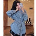 Denim Shirt / Belt Bag