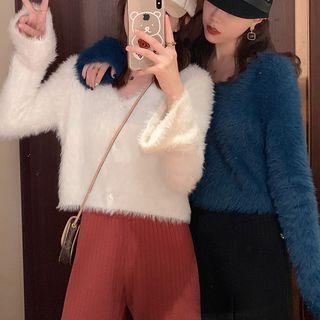 Long-sleeve Fleece Sweater