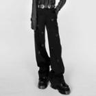 Hoop Accent Wide-leg Jeans