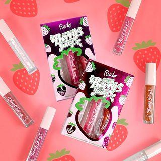 Rude - Berry Juicy Lip Gloss Set (2 Types)