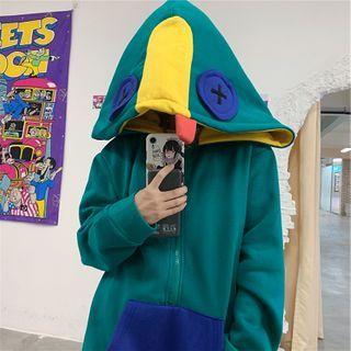 Color Bock Hoodie