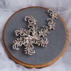 Wedding Rhinestone Branches Hair Clip As Shown In Figure - One Size